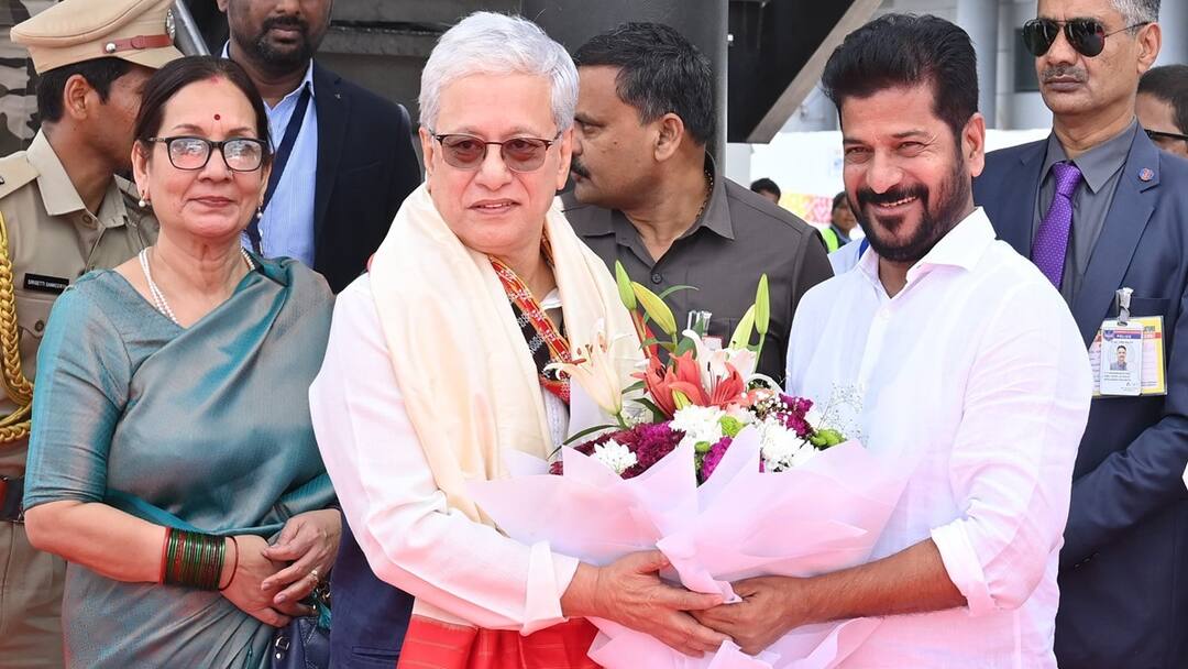 Jishnu dev varma takes oath as Telangana Governor in Rajbhavan Jishnu Dev Varma: తెలంగాణ గవర్నర్‌గా జిష్ణుదేవ్‌ వర్మ ప్రమాణం