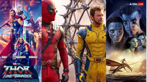 Deadpool and Wolverine: 'डेडपूल एंड वुल्वरिन' ने इंडिया में ओपनिंग डे पर शानदार कलेक्शन किया था. लेकिन इंडिया में ओपनिंग डे पर कमाई के मामले में ये फिल्म तीन हॉलीवुड फिल्मों से पीछे रह गई.