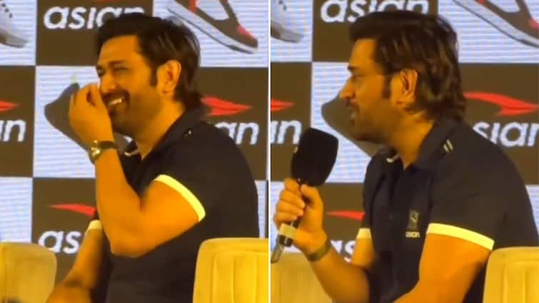 Thala For A Reason MS Dhoni Reaction Viral Video CSK IPL 'I'm Grateful To My Fans': MS Dhoni Reacts To Viral Social Media Trend 'Thala For A Reason' - WATCH