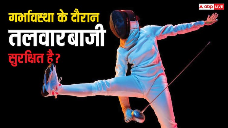 paris olympics 2024 nada hafez pregnant fencer know about how physical activities can be helpful during pregnancy Paris Olympics 2024: सात महीने की प्रेग्नेंट एथलीट ने ओलंपिक में किया परफॉर्म, जानें इस दौरान किस तरह की एक्टिविटी होती है सेफ