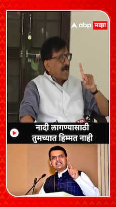 Sanjay Raut : नादी लागण्यासाठी तुमच्यात हिम्मत नाही