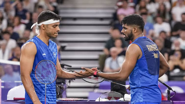 Paris Olympics Badminton Indian Men doubles Satwiksairaj Rankireddy and Chirag Shetty lost Malaysia in quarter final match Paris Olympics 2024: Chirag Shetty, Satwiksairaj Rankireddy Crash Out Of Men's Doubles Event