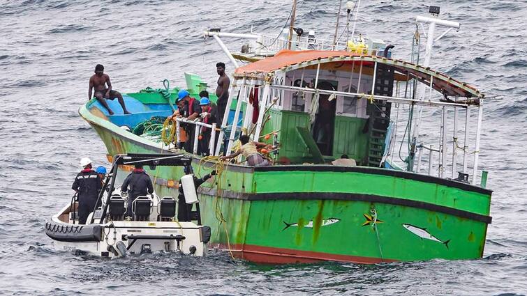 Rameswaram Fishermen Death Sri Lankan Navy Ship Katchatheevu 1 Fisherman Dead, Another Missing After Their Boat Collides With Sri Lankan Navy Ship, India Registers Protest