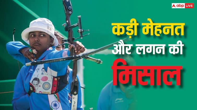 Paris Olympics 2024 Know Emotional Story of Archer Deepika Kumari पत्थरों से आम तोड़कर तीरंदाज बनी यह लड़की, ऐसी रही रिक्शा चलाने वाले की बेटी की जिंदगी