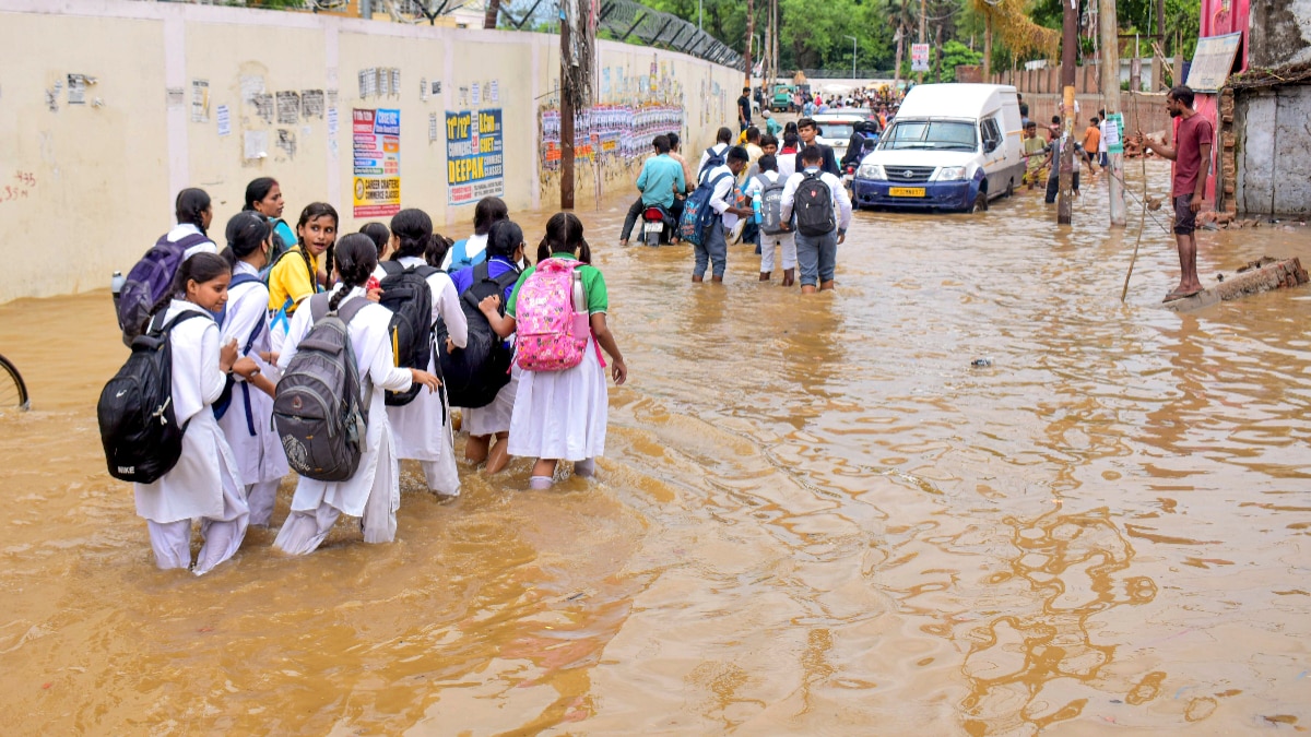 IN PICS: Landslides In Kerala To Cloudbursts In Himachal & Waterlogged Roads In Delhi, Monsoon Rains Stoke Chaos