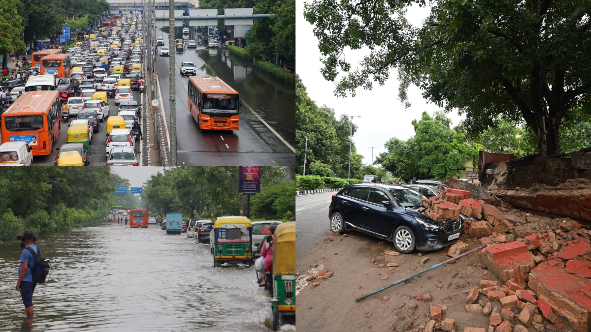 राजधानी दिल्ली में जानलेवा बारिश का कहर, दो बच्चों समेत तीन की मौत