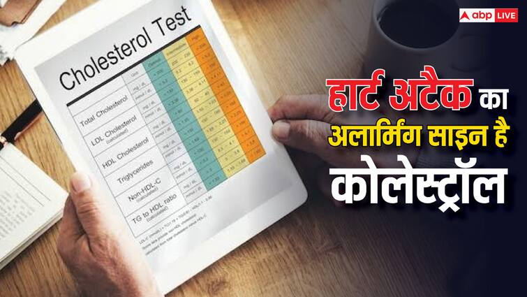 health tips high cholesterol increases heart attack risk know how to reduce Heart Attack Sign: कोलेस्ट्रॉल बढ़ा तो कभी भी आ सकता है हार्ट अटैक, ऐसे करें कंट्रोल