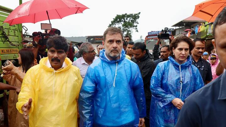 যত সময় এগোচ্ছে, বেড়েই চলেছে মৃতের সংখ্যা। কেরলের ওয়েনাডে ভূমিধসে এখনও পর্যন্ত ২৮৮ জনের মৃত্যু হয়েছে বলে মিলছে খবর। আহতের সংখ্যাও ২০০ ছাড়িয়ে গিয়েছে। সেই আবহে ভয়াবহতা চাক্ষুষ করতে বিপর্যয়স্থলে পৌঁছলেন কংগ্রেস সাংসদ রাহুল গাঁধী এবং কংগ্রেস নেত্রী প্রিয়ঙ্কা গাঁধী বঢরা।