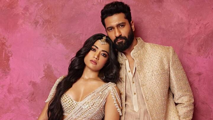 Vicky Kaushal Rashmika Mandanna Photos : రష్మిక మందన్న, విక్కీ కౌశల్ తమ లేటెస్ట్ ఫోటోలను ఇద్దరూ కలిసి పోస్ట్ చేశారు. ఈ ఫోటోల్లో వీరు చాలా అందంగా ఉన్నారు.