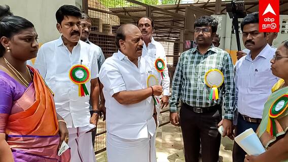 Minister T. M. Anbarasan Inspection | போட்டுக்கொடுத்த மாணவர்கள்..LEFT&RIGHT வாங்கிய அமைச்சர்