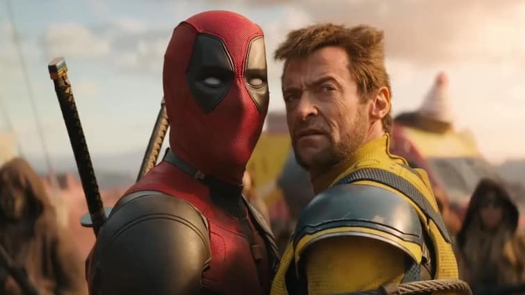 Deadpool And Wolverine BO Collection Day 8 ryan reynolds hugh jackman film india net collection better than amkdt and ulajh Deadpool And Wolverine BO Collection Day 8: डेडपूल और वूल्वरिन की सुनामी में बह गई अजय देवगन-जाह्नवी की फिल्म, जानें 8वें दिन का कलेक्शन