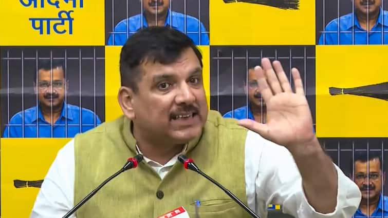 Sanjay Singh big statement on Uttar pradesh Nazul property Bill 2023  Yogi aditya nath Narendra Modi 'मोदी और योगी की...', यूपी में नजूल विधेयक पर संजय सिंह का बड़ा बयान