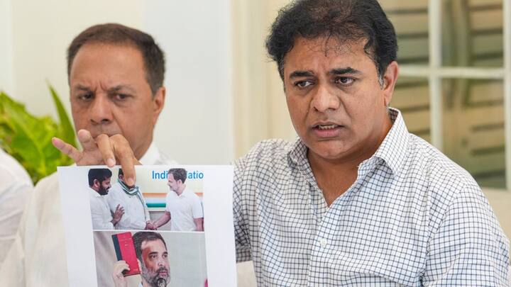 केटी रामा राव ने कहा कि हम प्रदर्शन कर रहे थे और हमें पुलिस ने उठा लिया और अब हमको हमारे पार्टी कार्यालय लाया गया है, लेकिन ये यहीं नहीं रुकेगा.