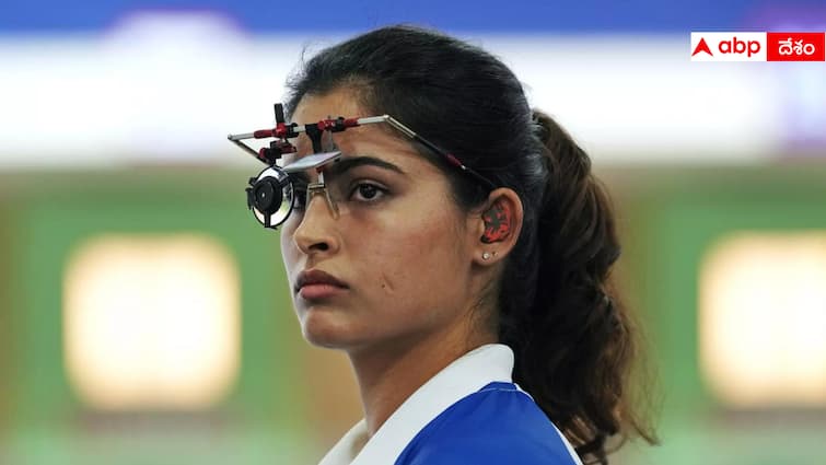 Olympic Games Paris 2024 Manu bhaker Stands in 4th Place Shooting 25 Metre Pistol Manu bhaker : వెంట్రుకవాసిలో మరో పతకం కోల్పోయిన మను భాకర్ - 25 మీటర్ల పిస్టల్ షూటింగ్‌లో ఫోర్త్ ప్లేస్