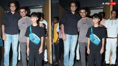 आमिर खान ने स्पेंड किया जुनैद-आजाद संग क्वालिटी टाइम,  दोनों बेटों संग एक्टर की दिखी जबरदस्त बॉन्डिंग