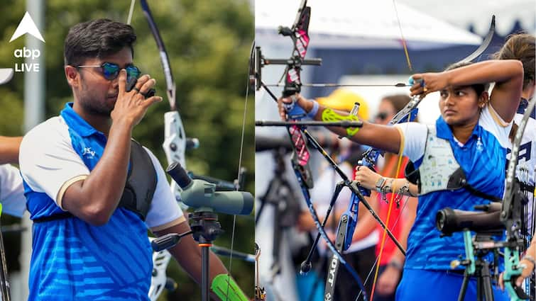 Paris Olympics 2024 Dhiraj Bommadevara and Ankita Bhakat lost to Korea Republic in archery semifinal to play in bronze match