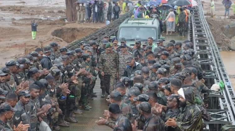 Wayanad landslide Wayanad landslides toll rises to 289  Army builds bridge in record time Wayanad landslide: વાયનાડ ભૂસ્ખલનમાં અત્યાર સુધી 289નાં મોત, સેનાએ બનાવ્યો 16 કલાકમાં પુલ