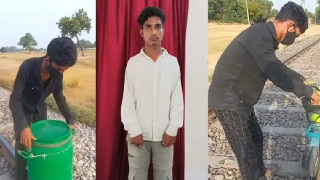 gulzar indian sheikh Viral video reels Life of railway passengers was put at stake due to hobby of reel ann रील के शौक में दर्जनों बार खतरे में डाली हजारों रेल यात्रियों की जिंदगी, एक ट्वीट ने पहुंचाया जेल