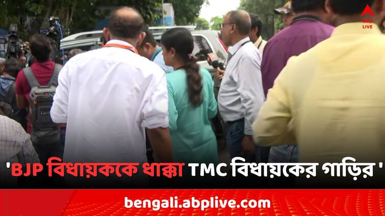 Potato Price Hike BJP MLA Shikha Chatterjee attacked in front of WB Assembly Allegation against TMC MLAs Car Price Hike: বিধানসভার সামনে বিক্ষোভের মাঝে 'BJP বিধায়ককে ধাক্কা শাসক বিধায়কের গাড়ির...'