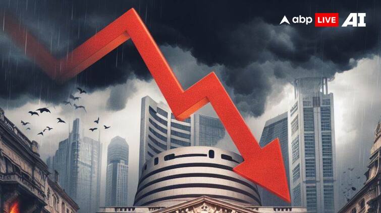 Sensex Nifty Closes With Massive Fal Due To Bad Global Cues IT Auto MIdcap Stocks Bleed On Exchange Stock Market Closing: खराब ग्लोबल संकेतों से भारतीय शेयर बाजार मायूस, सेंसेक्स 900 और निफ्टी 300 अंक गिरकर हुआ बंद