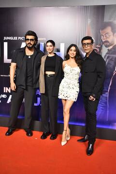 Ulajh Screening: Arjun Kapoor and Khushi Turn Up To Cheer For Janhvi Kapoor, Check Out All Pics
