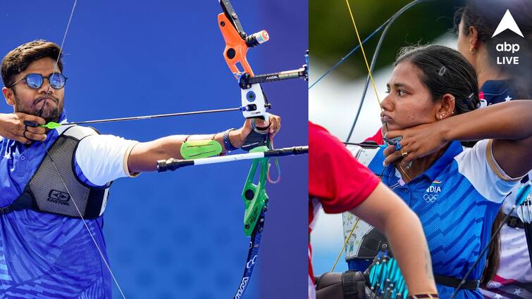 Paris Olympics 2024 Ankita Bhakat Dhiraj Bommadevara enter recurve archery mixed team event quarter final Ankita-Dhiraj Archery: ইন্দোনেশিয়ার জুটিকে হারিয়ে তিরন্দাজির মিক্সড টিম ইভেন্টের কোয়ার্টার ফাইনালে অঙ্কিতা-ধীরাজ