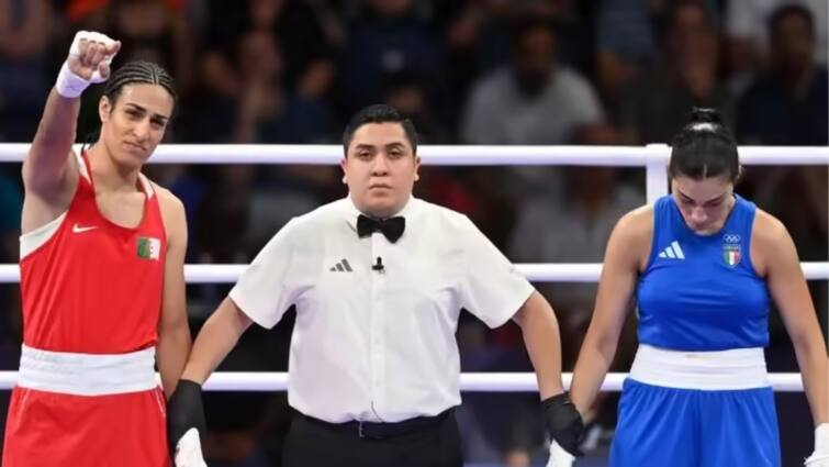 Boxer Imane Khelif Reached In Semi Final Of 66 Kilogram Paris Olympics 2024 Latest Sports News Paris Olympics 2024: विवादों में रही बॉक्सर इमान खलीफ का मेडल पक्का, 66 किलोग्राम के सेमीफाइनल में पहुंचीं