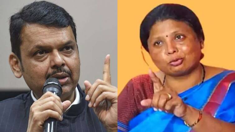 Shivsena leader Sushma andhare Criticism on DCM Devendra Fadnavis for Sachin Vaze letter maharashtra  Anil Deshmukh Jayant Patil फडणवीसांनींच वाझेंकडून पत्र लिहून घेतलंय, लोकांना मूर्खात काढण्याचा प्रयत्न, सुषमा अंधारेचा थेट आरोप