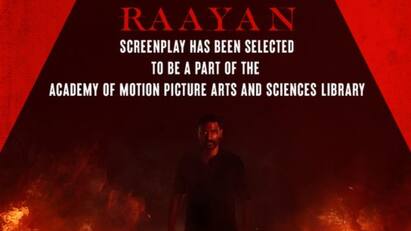 Dhanush Raayan movie screenplay selected at academy awards library Raayan : 100 கோடி வசூல். அதுமட்டுமில்ல... ராயன் திரைக்கதை ஆஸ்கர் நூலகத்திற்கு தேர்வு