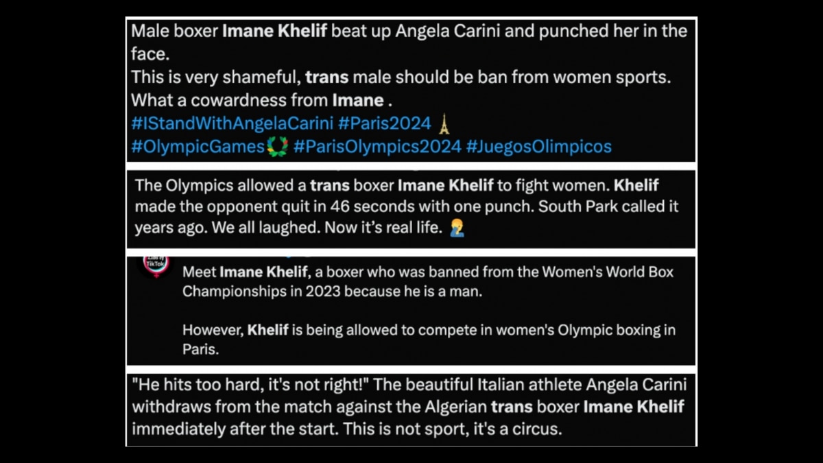 Fact Check: No Proof Algerian Olympic Boxer Imane Khelif Is Transgender Woman Or Biologically Male