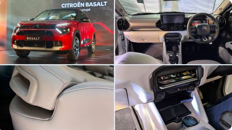 Citroen Basalt interior, exterior revealed check other details including price Citroen Basalt: வெயிட்டிங் ஓவர் - சிட்ரோயன் பசால்ட் கார் அறிமுகம், புதுசா என்ன இருக்கு? கவர்ச்சியான அம்சங்கள்?