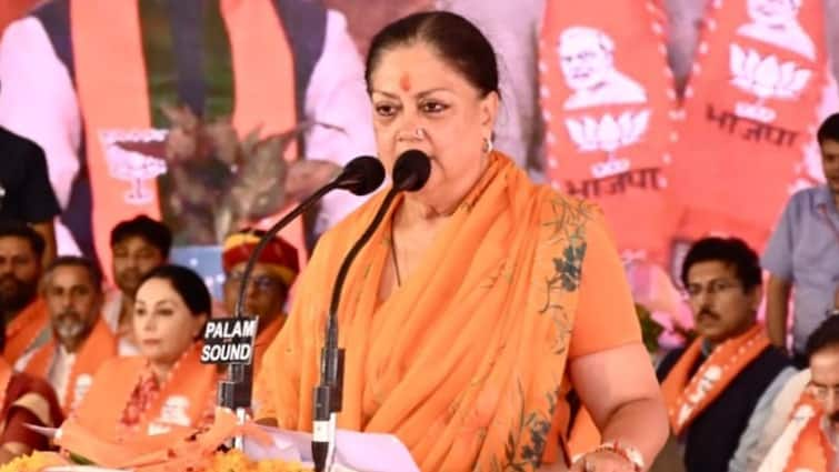 Vasundhara Raje Scindia Former CM Of Rajasthan Expressed About Politics State BJP President Madan Rathore 'राजनीति में हर किसी को...',  पूर्व CM वसुंधरा राजे का छलका दर्द, कह दी ये बड़ी बात