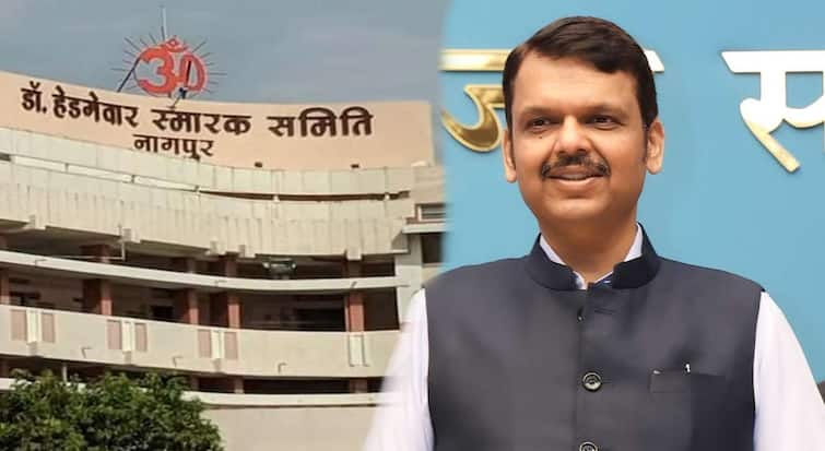 DCM Devendra Fadnavis Visit to Rashtriya Swayamsevak Sangh Headquarter in nagpur The second meeting in last fifteen days maharashtra politics marathi news उपमुख्यमंत्री देवेंद्र फडणवीसांची संघ कार्यालयाला भेट; पंधरा दिवसातली दुसरी भेट, राष्ट्रीय अध्यक्ष पदासाठीची संघाशी खलबतं?