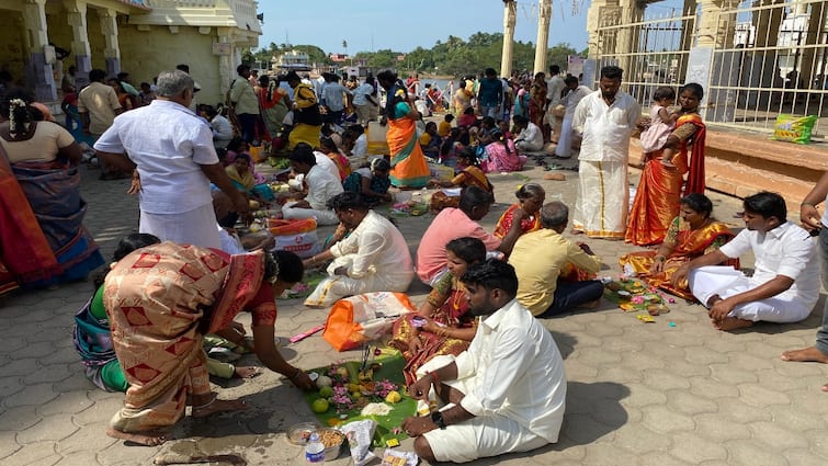 Aadi Perukku Festival 2024 celebrated in Thanjavur district - TNN Aadi Perukku 2024: பல்கி பெருகும் ஆடிப்பெருக்கு விழா தஞ்சை மாவட்டத்தில் உற்சாக கொண்டாட்டம்