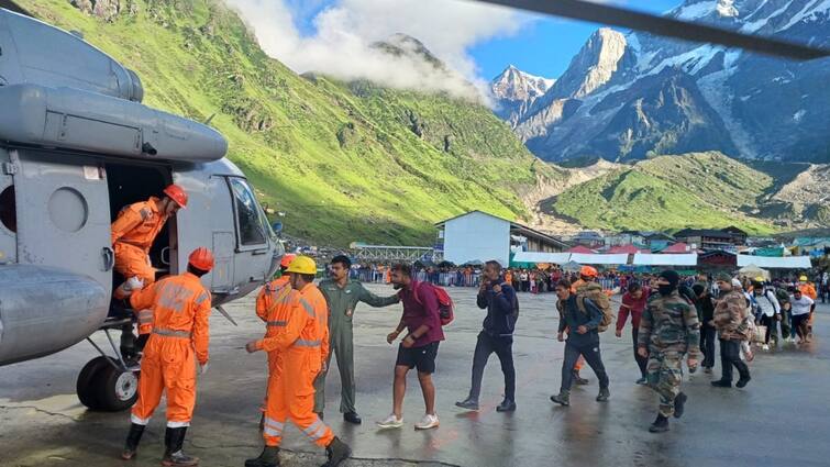 9000 passengers rescued kedarnath yatra route કેદારનાથથી અત્યાર સુધીમાં 9099 યાત્રીઓનું રેસ્ક્યૂ, હજુ પણ હજારો ફસાયા છે, ધામમાં 250 શ્રદ્ધાળુઓ હાજર