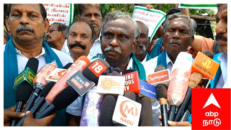 Mayiladuthurai sirkali kollidam pr pandiyan protest against tamilnadu government  தமிழ்நாடு அரசுக்கு எச்சரிக்கை விடுத்த பி.ஆர்.பாண்டியன் - காரணம் என்ன..?