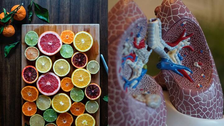 சுவாச மண்டலம் ஆரோக்கியமாக செயல்பட வைட்டமின் சி நிறைந்த உணவுகளை சாப்பிடலாம்.