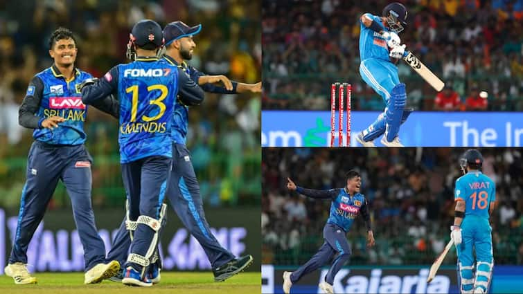 sri lanka beats india by 32 runs with help jeffrey vandersay 6 wickets virat kohli kl rahul fails in batting ind vs sl 2nd odi IND vs SL: श्रीलंका ने 3 साल बाद भारत को हराया, विराट-राहुल-अय्यर सब हुए फेल; 32 रनों से मिली करारी शिकस्त