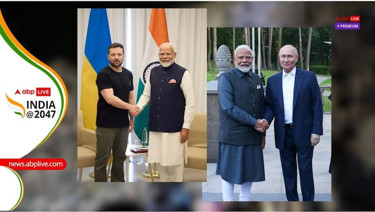 Modi Kyiv India Mediator Russia Ukraine War abpp Handshakes & ‘Healing Touch’? With Modi Likely To Visit Kyiv, Can India Be The Mediator Russia & Ukraine Need