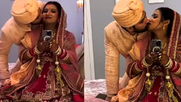 Influencer made a video of Suhagrat and went viral on Instagram, people said 'Keep your emotions under control' ਸੁਹਾਗਰਾਤ ਦੀ Video ਬਣਾ Influencer ਨੇ Instagram 'ਤੇ ਕੀਤੀ Viral, ਲੋਕ ਬੋਲੇ 'ਜਜ਼ਬਾਤਾਂ ਤੇ ਕਾਬੂ ਰੱਖ ਤਾਰੀ'...