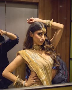 Mouni Roy Turns Up The Heat With Her Glam Saree Looks, See All Pics