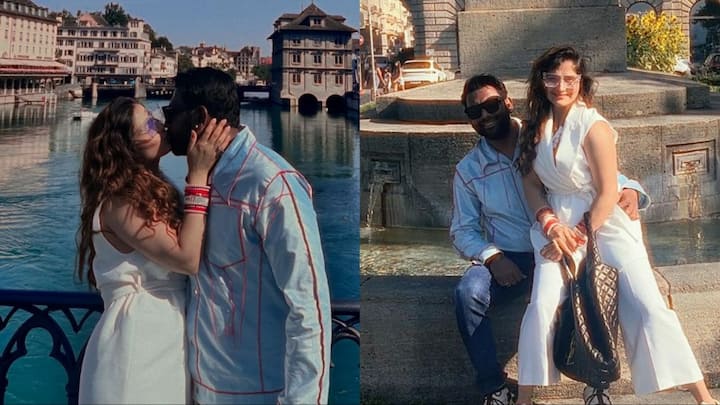 Aarti Singh Dipak Chauhan Romantic Pics: टीवी की पॉपुलर एक्ट्रेस आरती सिंह ने फ्रेंडशिप डे के मौके पर अपने पति दीपक चौहान संग कुछ तस्वीरें शेयर की हैं. जो अब तेजी से वायरल हो रही हैं.