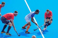 Paris Olympics 2024 :भारतानं 10 खेळाडूंसह खेळत इतिहास रचला, श्रीजेश द वॉलनं ब्रिटनला रोखलं, हॉकीच्या उपांत्य फेरीत धडक