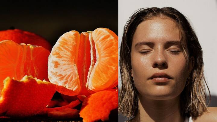 வைட்டமின் சி சரும ஆரோக்கியத்தை பாதுகாகிறது. கோலான் உற்பத்தியை சீராக இருக்க உதவுவதோடு முகச்சுருக்கம் ஏற்படுவதை தவிர்த்து சரும பொலிவுடன் இருக்க உதவும்.