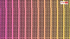 दी गई तस्वीर में 10 सेकंड के अंदर संख्या 1080 खोजकर बताइए, छूट गए लोगों के पसीने