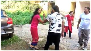 ਮਹਿਲਾ ਇੰਸਪੈਕਟਰ ਦੀ ਦੂਜੇ ਥਾਣੇ ਦੇ SHO ਨਾਲ VIDEO VIRAL! ਥਾਣੇ ਪਿੱਛੇ ਬਣੇ ਕਮਰੇ 'ਚ ਬੈੱਡ 'ਤੇ...