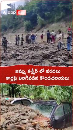 జమ్ము కశ్మీర్ లో విరిగిపడిన కొండచరియలు