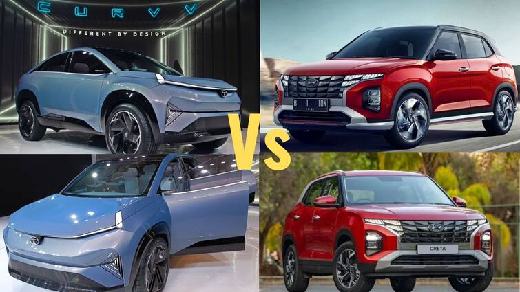 Features comparison Why Tata Curvv has an edge over Hyundai Creta automobile news Tata Curvv Vs Hyundai Creta: அட்ராசக்க..!  ஹுண்டாய் கிரேட்டாவை ஓரம்கட்டும் டாடா கர்வ்வ் - அசத்தும் புதிய அம்சங்கள் என்ன?
