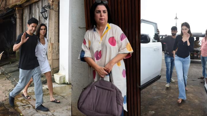 Farah Khan Sajid Khan Mother Prayer Meet: बॉलीवुड के फेमस कोरियोग्राफर और फिल्मेकर फराह खान की मां का हाल ही में निधन हुआ था. आज उनकी प्रेयर मीट का आयोजन किया गया.