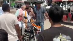 एएनएम कर्मियों ने गिरिराज सिंह के काफिले को रोका, बीजेपी नेता को बाइक से पड़ा निकलना